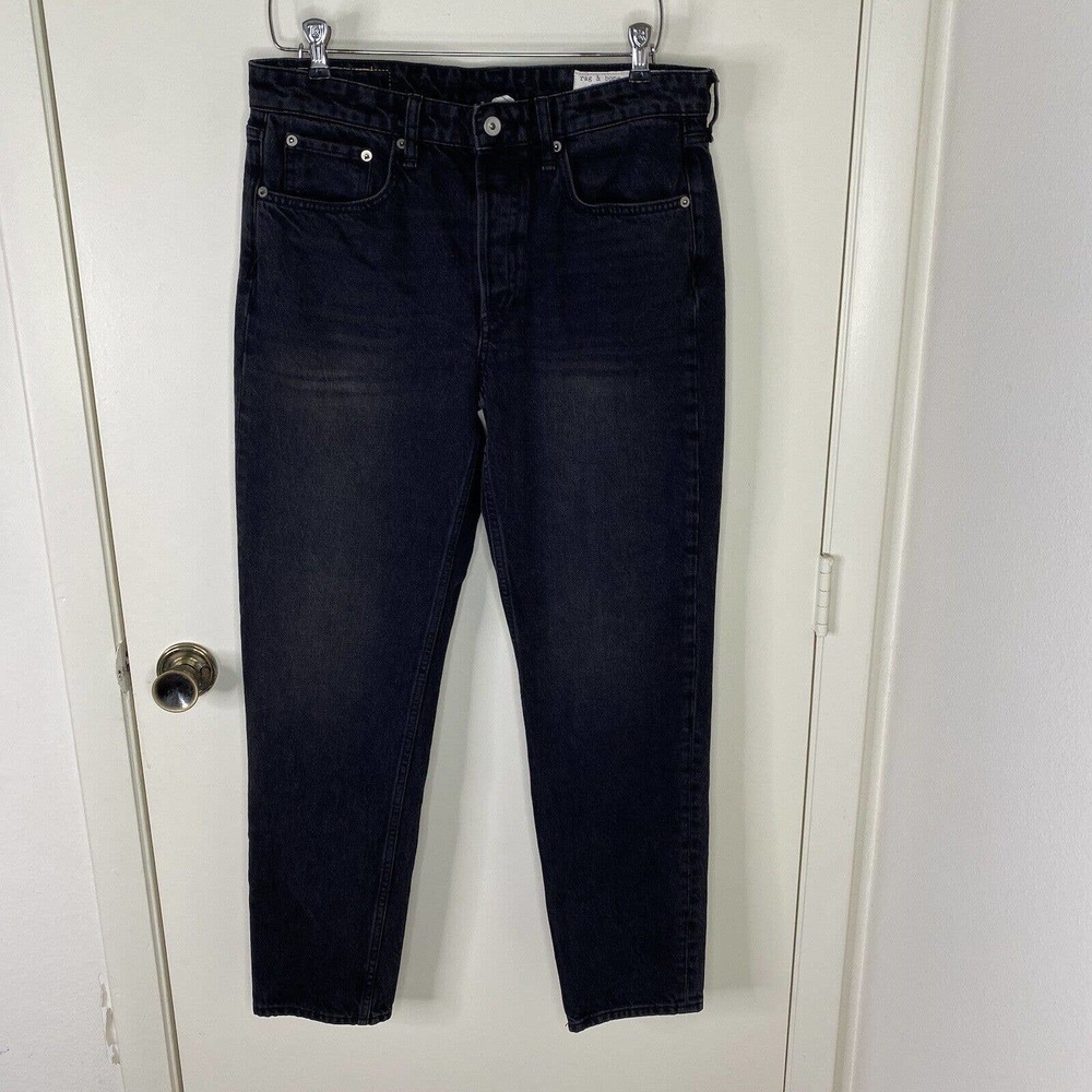 rag & bone Black Boyfriend Jeans